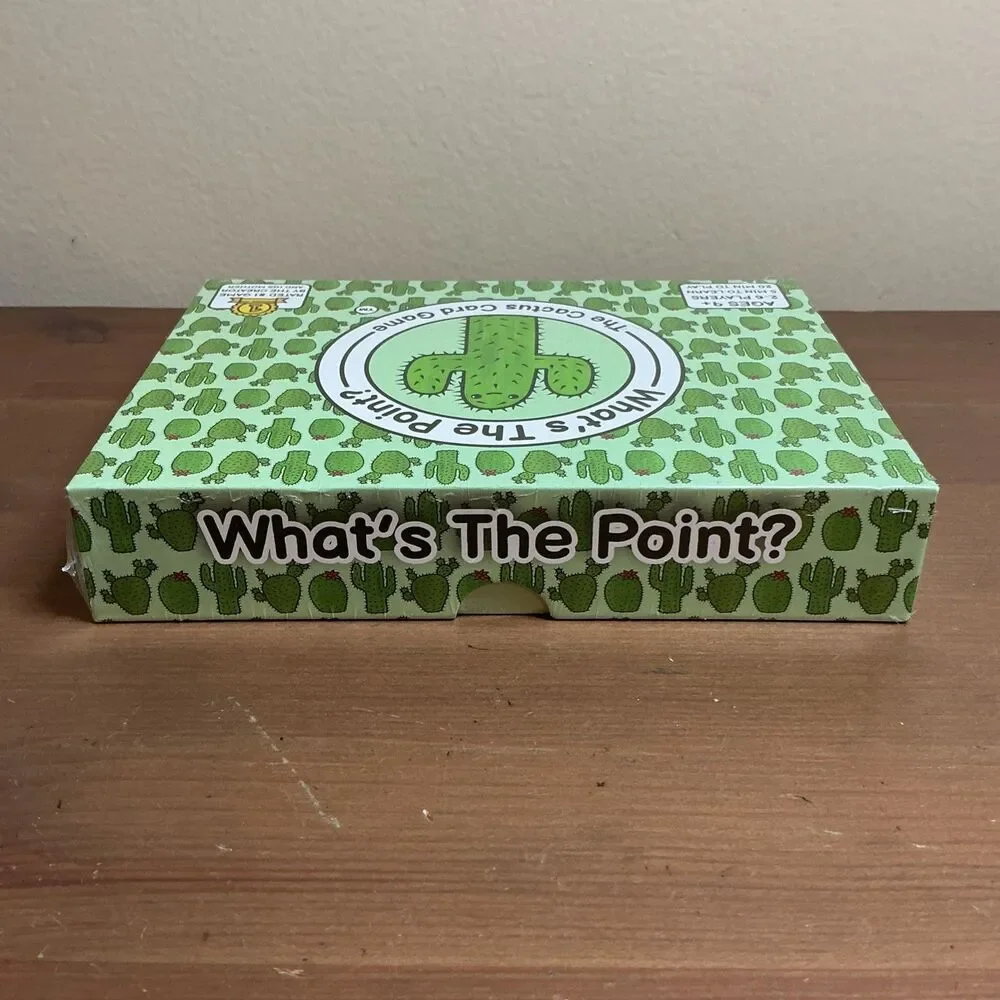 What'S the Point? the Cactus Card Game - a Fun and Strategic Game.NEW SEALED